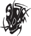 Tribal183-skull